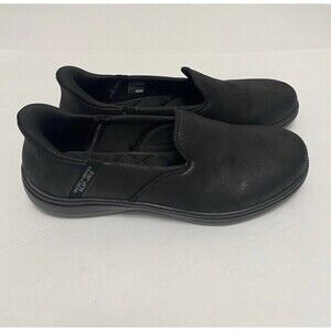 Skechers Slip Ins Hands Free Womens 8 On the GoGA Mat Memory Foam Black